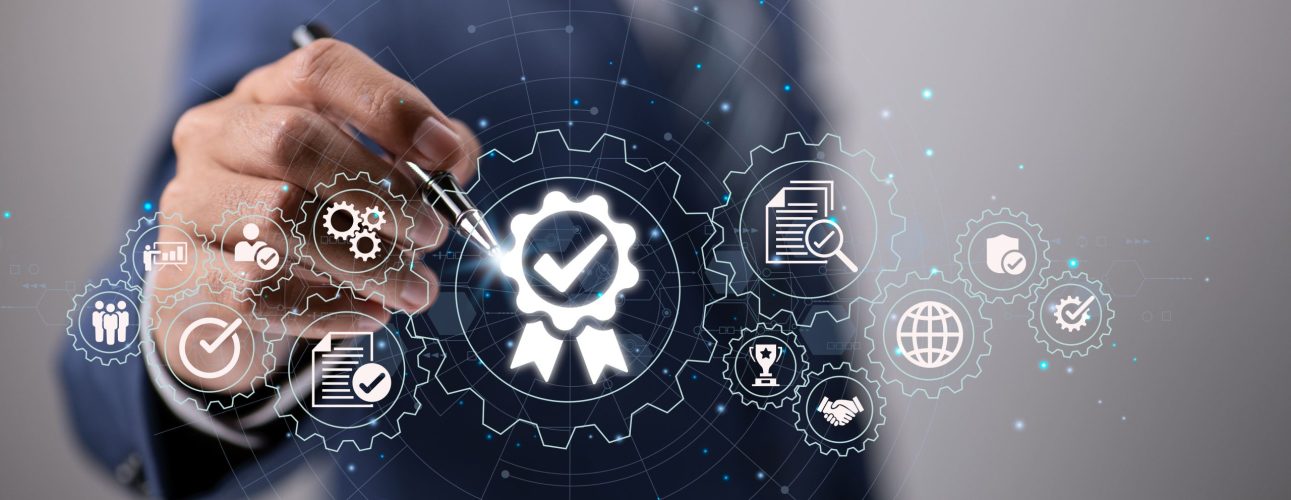 quality-control-idea-based-iso-standards-cog-gear-wheel-assurance-guarantee-concept quality-control-idea-based-iso-standards-cog-gear-wheel-assurance-guarantee-concept